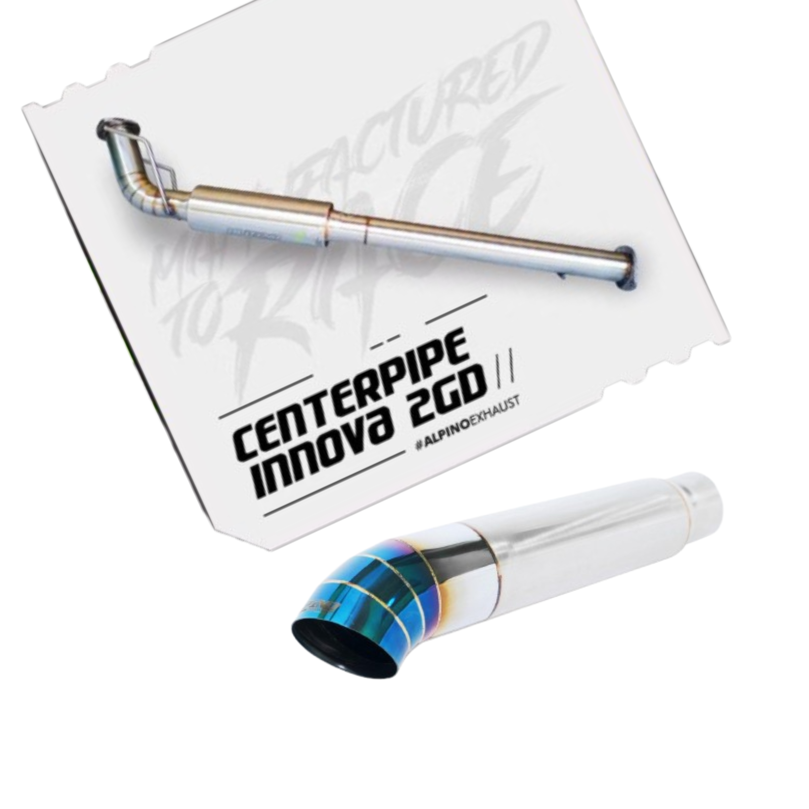 Centerpipe Innova + Tailpipe